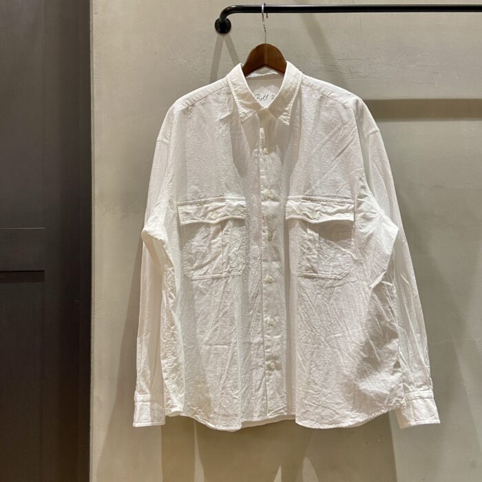 PORTER CLASSIC カジュアルシャツ 4(XL位) 白