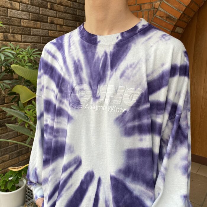 【新品】  DAIRIKU / ダイリク | 2021AW | YOUNG Tie-dye Tee タイダイ Tシャツ  | F | Purple | メンズ