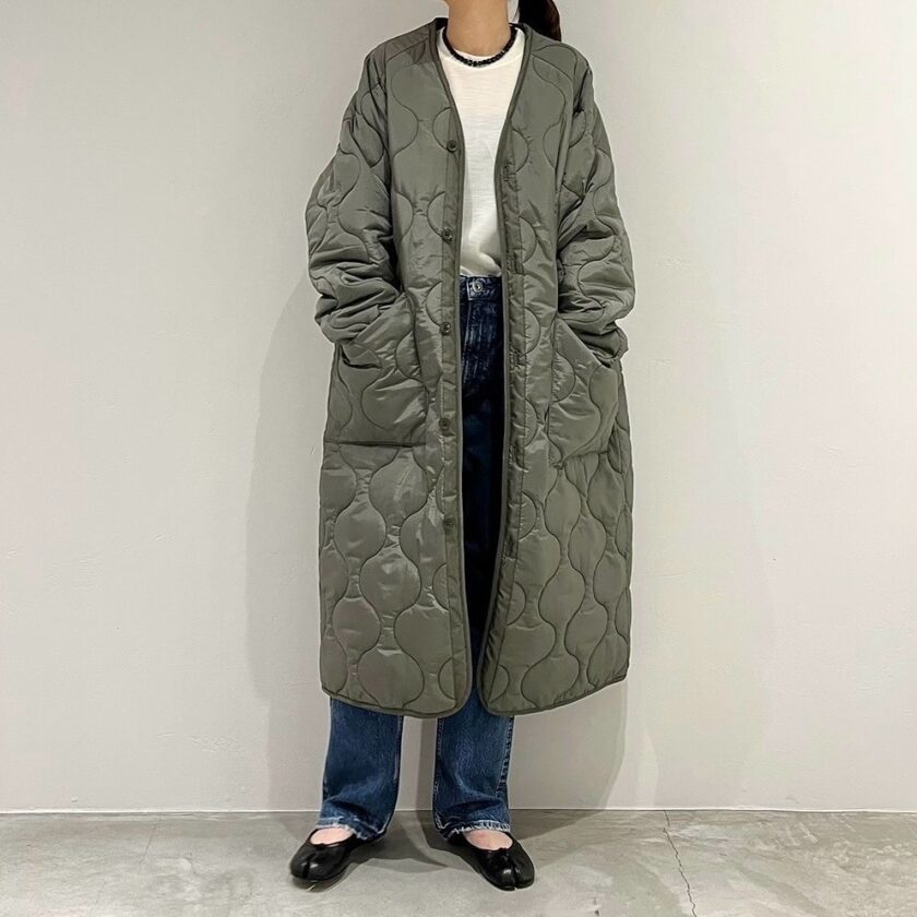 HYKE QUILTED LINER COAT – COLDBECK ONLINE